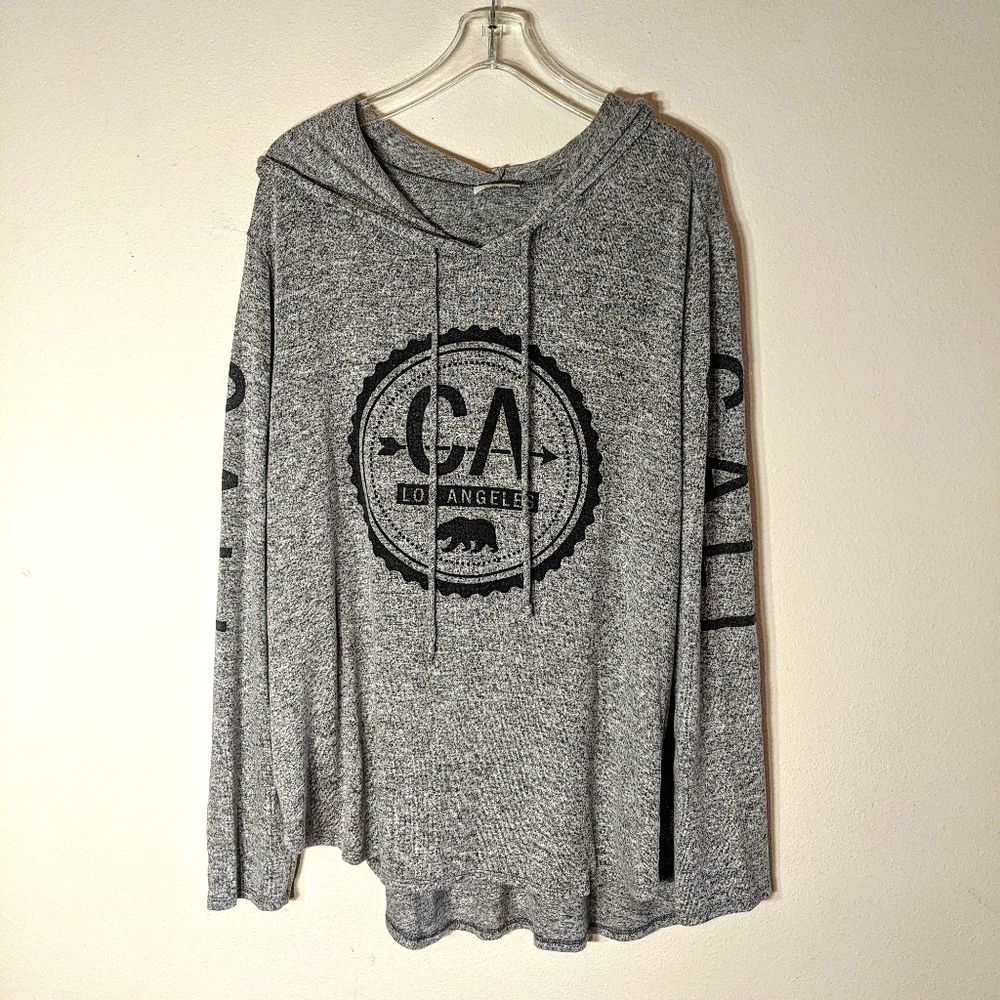 Free Kisses CA Los Angeles Hooded Sweatshirt